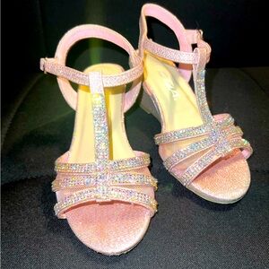 GIRLS' SODA LITTLE KID & BIG KID SPARK DRESS WEDGES